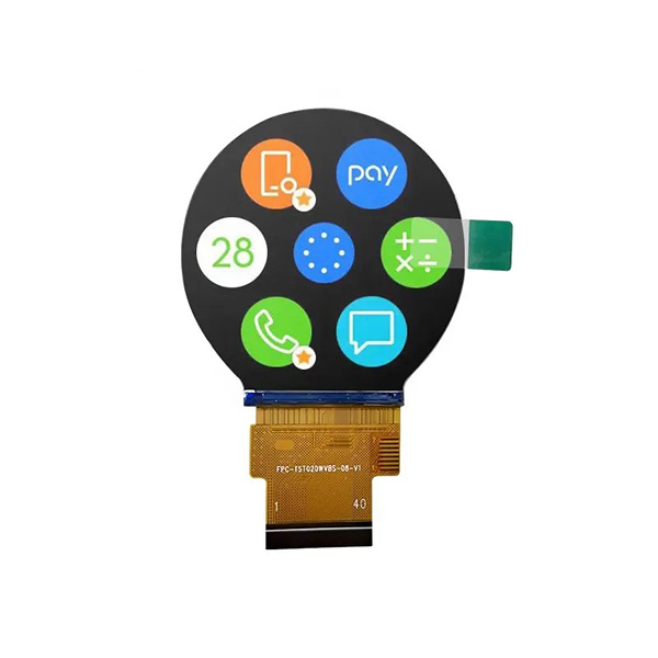 2.1 inch round display