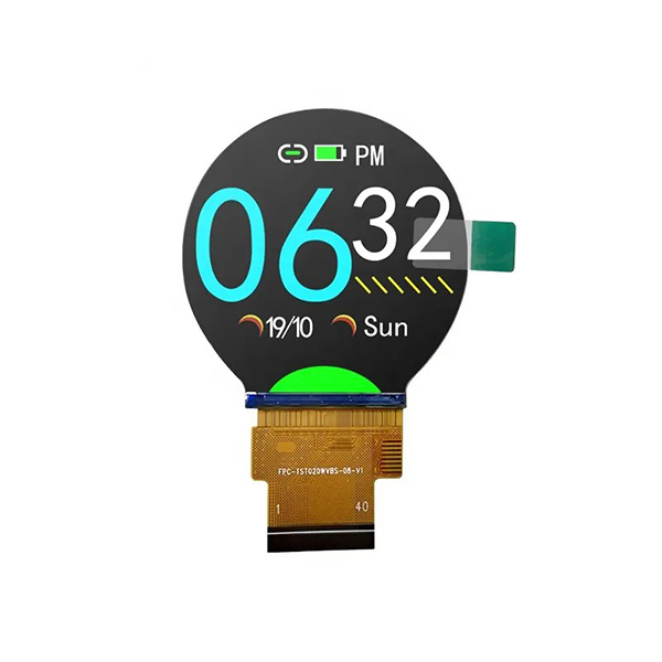 2.1 inch round display