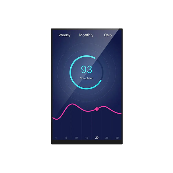 7 inch full color display