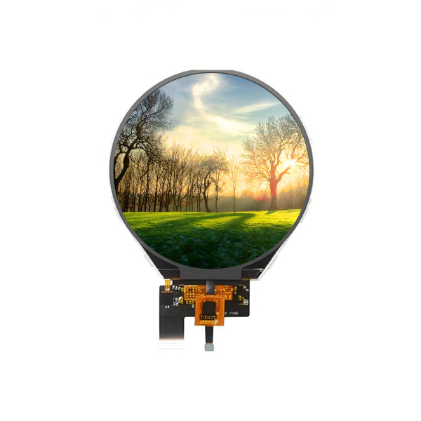 3.4 inch round display